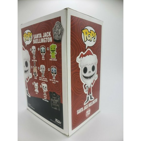 Funko 72 SANTA JACK SKELLINGTON Disney POP Vinyl Figure - Picture 5 of 12